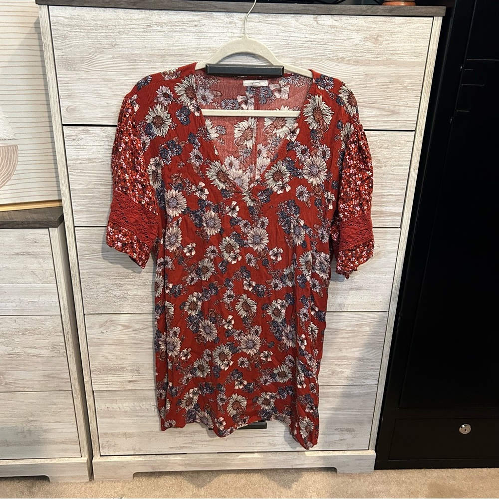 Maurices Floral Oversized Top XXL